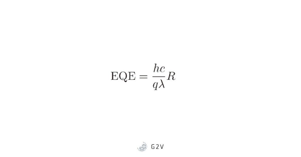 Equation for EQE