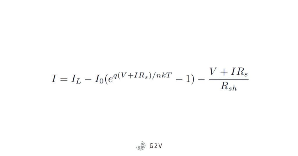 one ideal photodiode equation