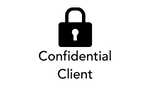 Image of a lock with Confidential client listed underneath