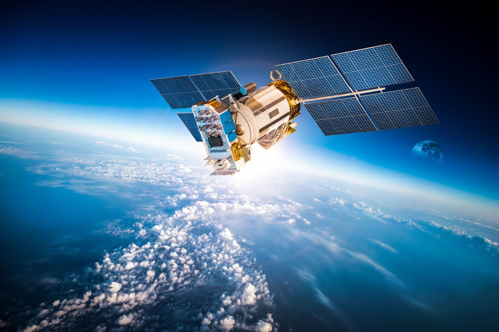 Spacecraft in and beyond Earth orbit make ample use of solar radiation as an energy source.  