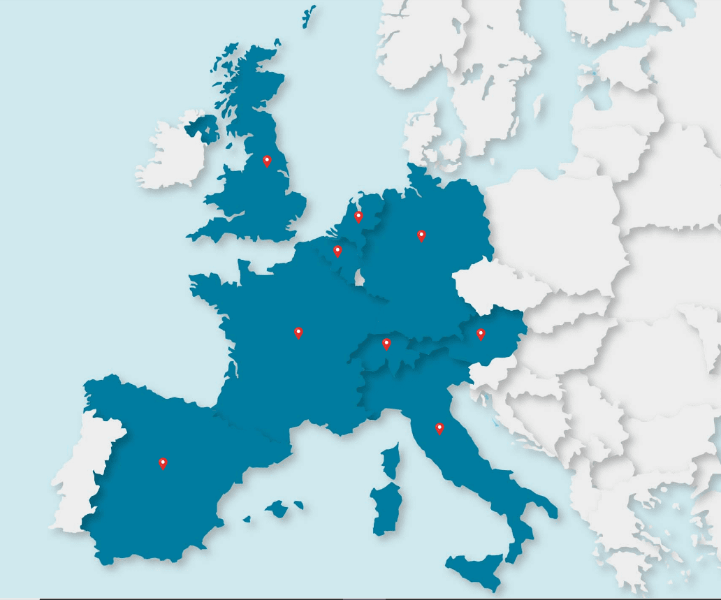 Map of VIPERLAB Consortium member countries and locations source: https://www.viperlab.eu/about-us/consortium.html