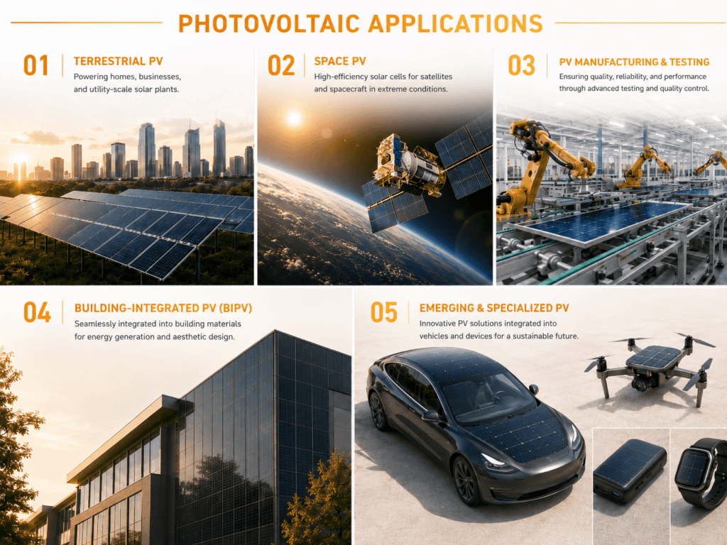 Photovoltaic Real Life Applications